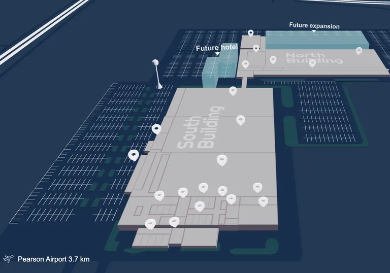 Enterprise Venue Platform with Interactive 3D Map